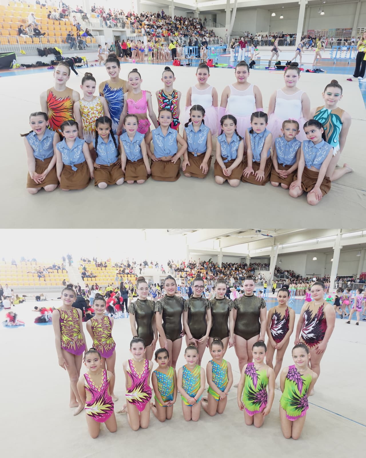 ÈXIT DE LA GIMNÀSTICA RÍTMICA DE GATA A ONDARA. Comencen les fases comarcals