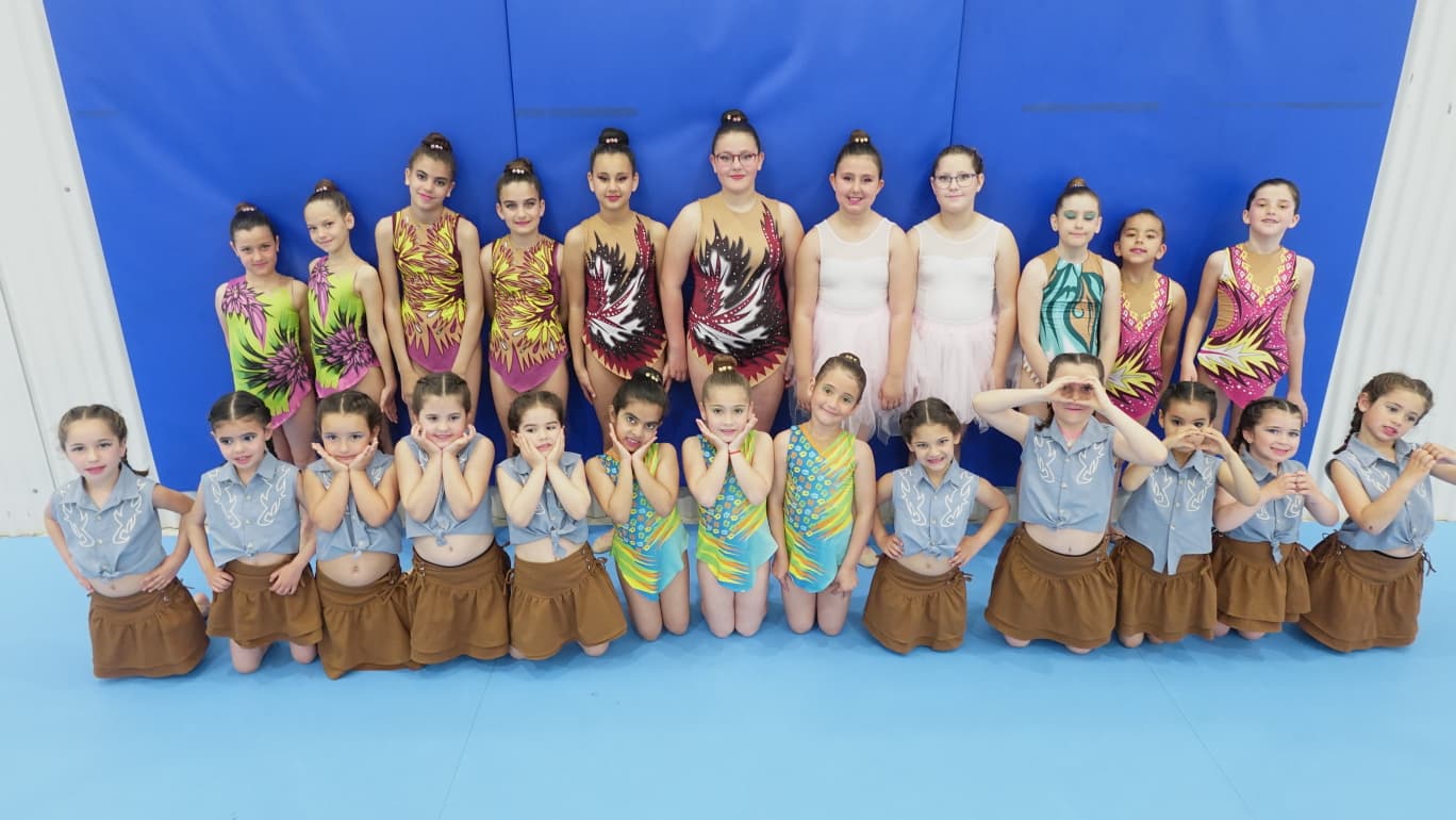 DE NOU, EXITOSA PARTICIPACIÓ DE L'ESCOLA MUNICIPAL DE GIMNÀSTICA RÍTMICA DE GATA A DÉNIA