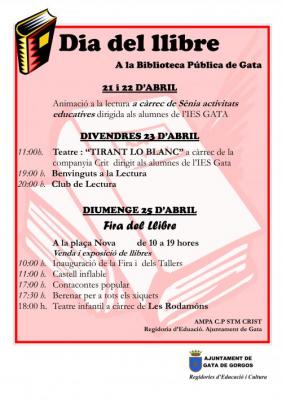 ACTIVITATS AMB MOTIU DEL DIA DEL LLIBRE