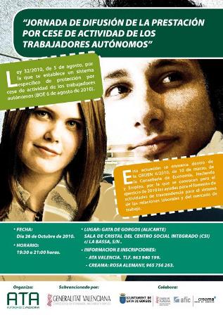 DIMARTS 26, JORNADA D´AUTÒNOMS (Oferida per CREAMA)