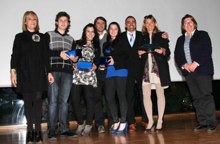 LLIURAMENT DEL PREMI DEL CURTMETRATGE ALS ALUMNES DE L'IES.