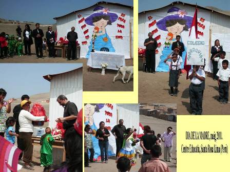DIA DE LA MADRE A LA PARRÒQUIA DEL MISSIONER VICENT FONT (Perú)
