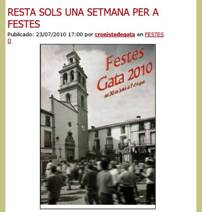 EL CRONISTAFA UN ANY: 23 de juliol de 2010