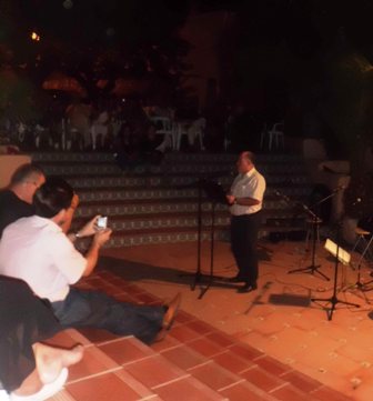 UN POEMA MEU: recitat a la Nit Poètica de la Font de l'Horta de Teulada
