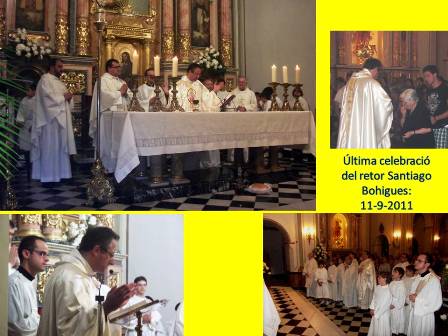 HUI S'HA ACOMIADAT DE GATA EL RETOR D. SANTIAGO BOHIGUES FERNÁNDEZ