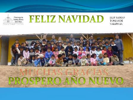 FELICITACIÓ NADALENCA: des del Perú