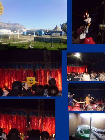 EL CIRC A GATA: pallasos, malabaristes i animals