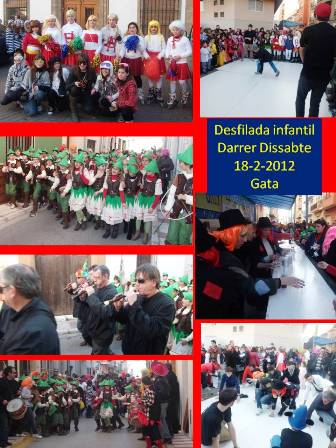 DARRER DISSABTE: Desfilada infantil de Casrnestoltes 2012
