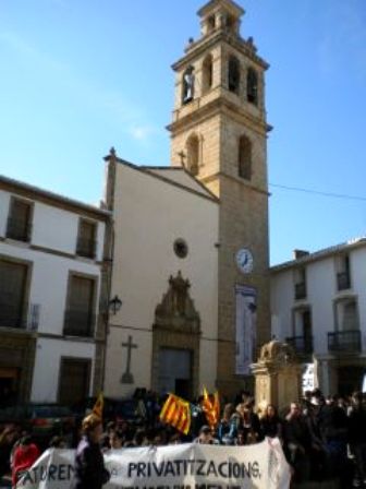 MANIFESTACIÓ EDUCATIVA FRONT A LES RETALLADES