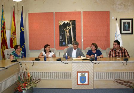 VISITA DEL SECRETARI AUTONÒMIC DE CULTURA, RAFAEL RIPOLL