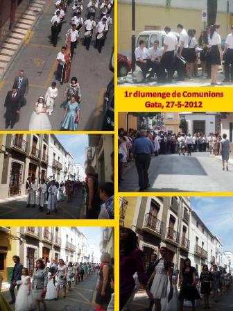PRIMER DIUMENGE DE COMUNIONS A GATA