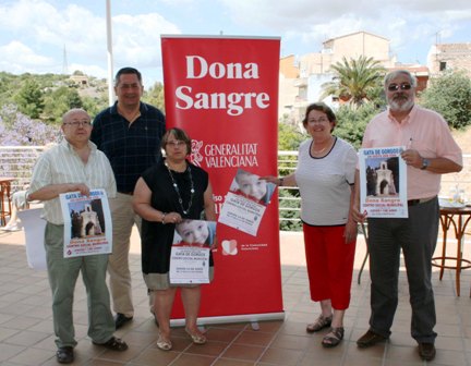 PRESENTEN LA COL·LECTA EXTRAORDINÀRIA DE SANG QUE ES FARÀ EL DIA 14