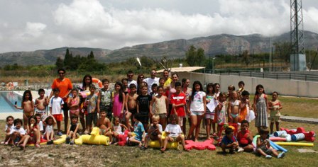 CLOENDA DELS CURSOS DE NATACIÓ DEL MES DE JULIOL