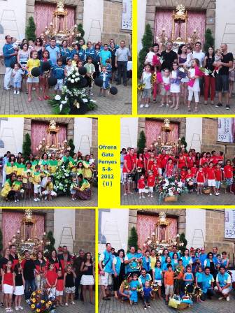 GATA EN FESTES: Ahir, ofrena: penyes i quadrilles ( II )