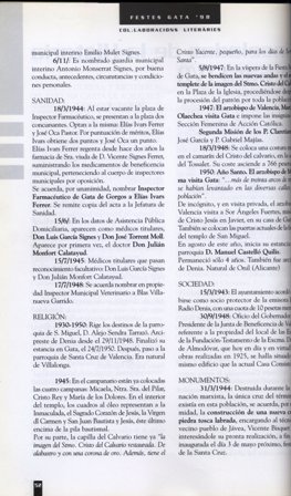 ELS MEUS ARTICLESde festes: 1998, Pinzellades de la Història de Gata (V) -1943-1950 ( II )