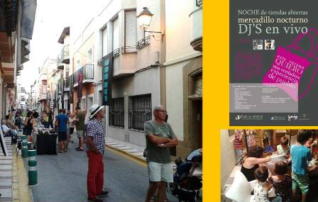 NIT DE COMERÇOS, DIVENDRES 24, al voltant d'Art al Vent ( I )