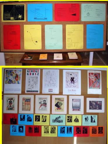 DOS EXPOSICIONS A LA BIBLIOTECA: CAL·LIGRAMES I FOTOMUNTATGES AVANGUARDISTES