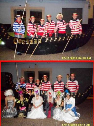 SANTA CECÍLIA 2012 GATA: DISFRESSES VENECIANES