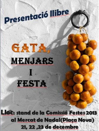 DE DIVENDRES A DIUMENGE, PRESENTEN LLIBRE DE CUINA DE LA COMISSIÓ 2013