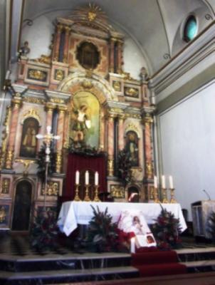 ÉS NADALl'església s'engalana