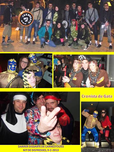 DARRER DISSABTE, NIT DE DISFRESSES A GATA