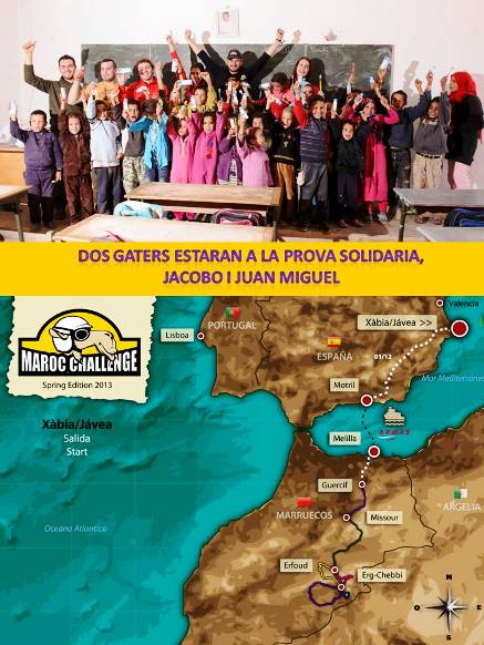 DOS JOVES GATERS, A L'AVENTURA DEL MAROC CHALLENGE: JACOBO PEDRÓS Y JUAN MIGUEL GAVILÁ