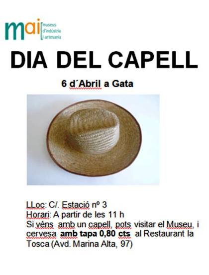 DISSABTE 6, EL MUSEU DEL SOMBRERO CELEBRA EL DIA DEL CAPELL