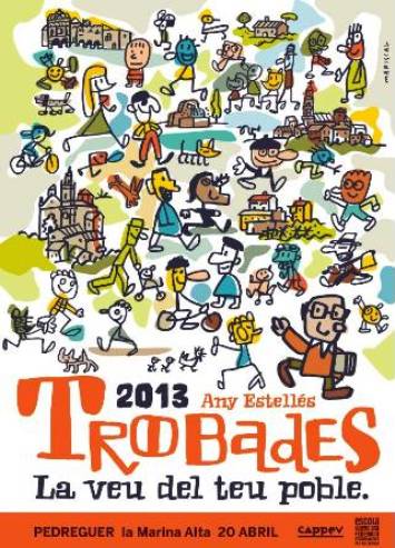 DEMÀ DISSABTE 20, LES TROBADES DESCOLES EN VALENCIÀ A PEDREGUER