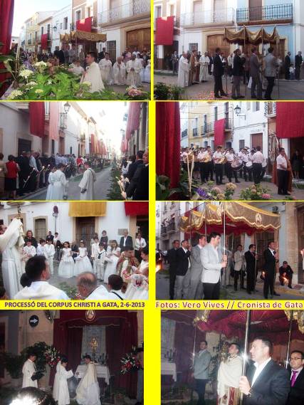 AHIR, FESTIVITAT DEL CORPUS: Processó ( i II )