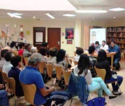 NOMBRÓS PÚBLIC A LA PRESENTACIÓ DEL LLIBRE DE SIMÓ I GINER