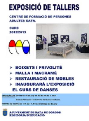 DIVENDRES 14, CLOENDA DEL CURS DE FORMACIÓ DE PERSONES ADULTES (FPA)