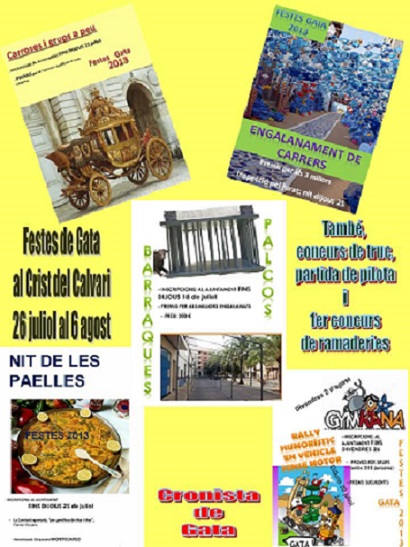 SABEU QUANTS CONCURSOS O COMPETICIONS HI HA AL VOLTANT DE LES FESTES DE GATA?