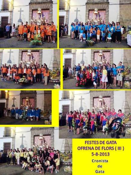 FESTES GATA: OFRENA DE FLORS ( III ), més quadrilles