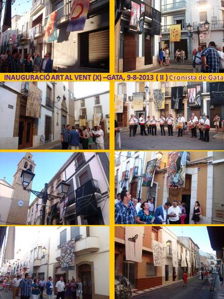 INAUGURACIÓ DE L'EXPOSICIÓ ART AL VENT (X) - IIª PART -