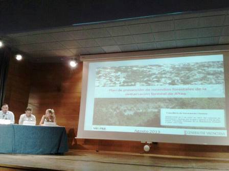 PRESENTAT A ALTEA EL PLA DE PREVENCIÓ D'INCENDIS