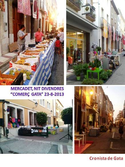 ANIT, MERCADET DEL COMERÇ DE GATA: per animar els visitants de Art al Vent