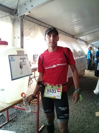 PEPE PALERES SUPERA LA MITAT DE LA CARRERA DEL MONTBLANC