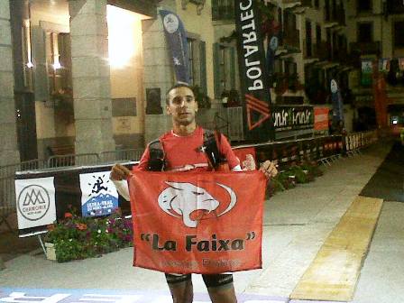 PEPE PALERES ACABA LA GRAN CURSA CCC DEL MONT BLANC