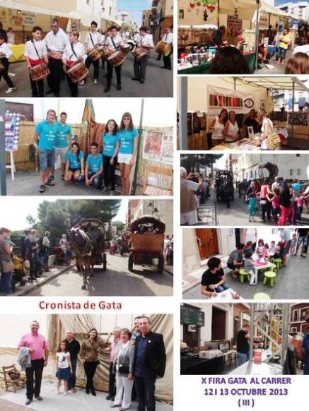 LA X FIRA GATA AL CARRER 2013, JA ÉS UNA REALITAT: ( III ) - MÉS LLOCS I ESTANDS