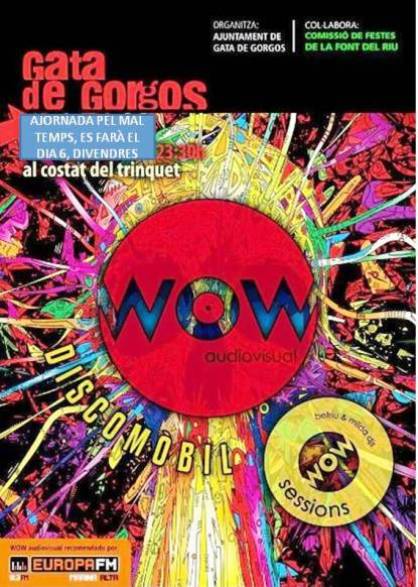 SE SUSPÉN LA DISCOMÒBIL PEL MAL TEMPS I S'AJORNA A DIVENDRES 6/12