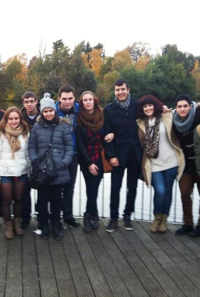 IMATGES CURIOSES: Adrià, Aarón i Tono tornen a casa pels Nadals