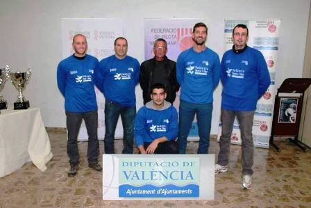 EL JUGADOR GATER DE PILOTA TOMÁS JUGARÀ AMB LEQUIP DONDARA LA FINAL AUTONÒMICA DE RASPALL