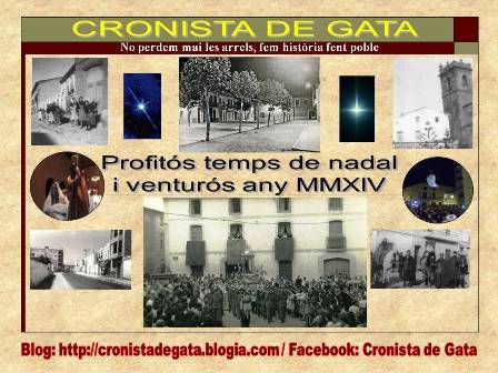 FELICITE ELS NADALS: La meua targeta per a tots vosaltres/vostés