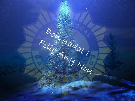 FELICITEN ELS NADALS: LA POLICIA LOCAL DE GATA