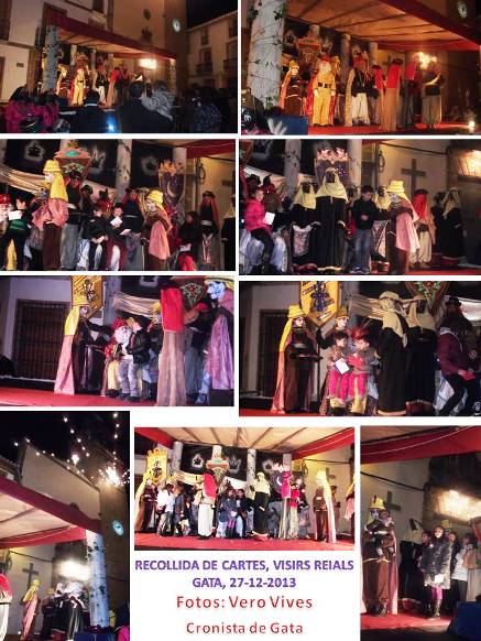 ACTE DE RECOLLIDA DE CARTES PER ALS REIS MAGS, DELS XIQUETS DE GATA
