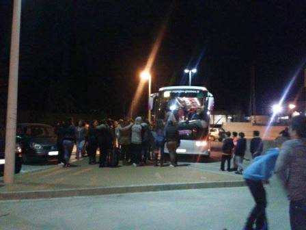 ARRIBEN A GATA ELS 50 ESTUDIANTS FRANCESOS DE LINTERCANVI AMB ELS GATERS