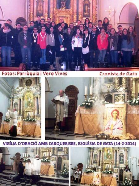 ANIT, VIGILIA DE JOVES DE LA VICARIA AMB L'ARQUEBISBE