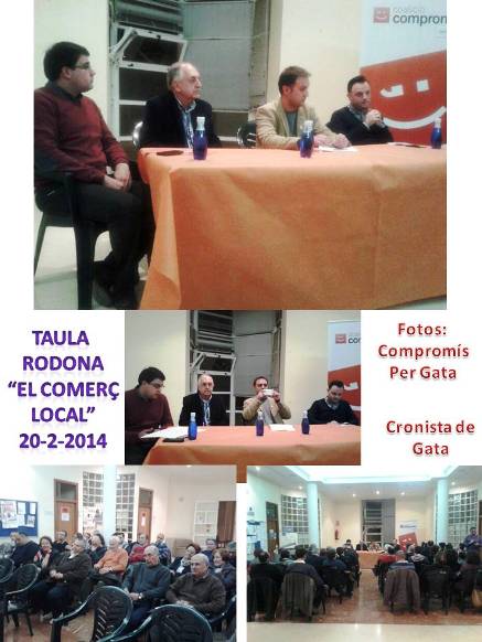 ANIT DIJOUS, TAULA RODONA SOBRE EL COMERÇ LOCAL