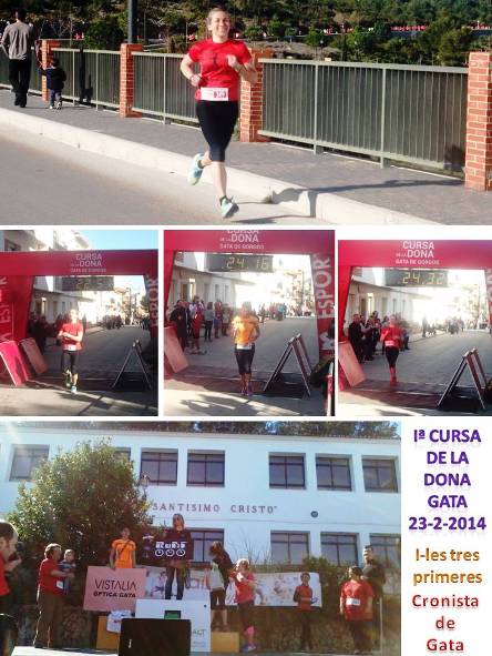 PRIMERA CURSA DE LA DONA ( I ): les tres millors corredores