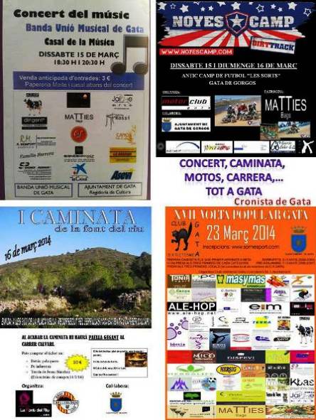 ACTES: CONTES, CONCERT, MOTOS, CAMINATA I PAELLA GEGANT,